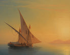 The Island of Ischia at Sunset, Ivan Aivazovsky Fine Art Print