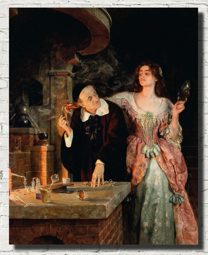 John Collier Fine Art Print, The Laboratory
