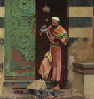 Raphael von Ambros Fine Art Print : The Lamp Tender