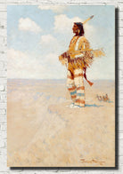 The Last of His Race (The Vanishing American), Frederic Remington, Horses Fine Art Print