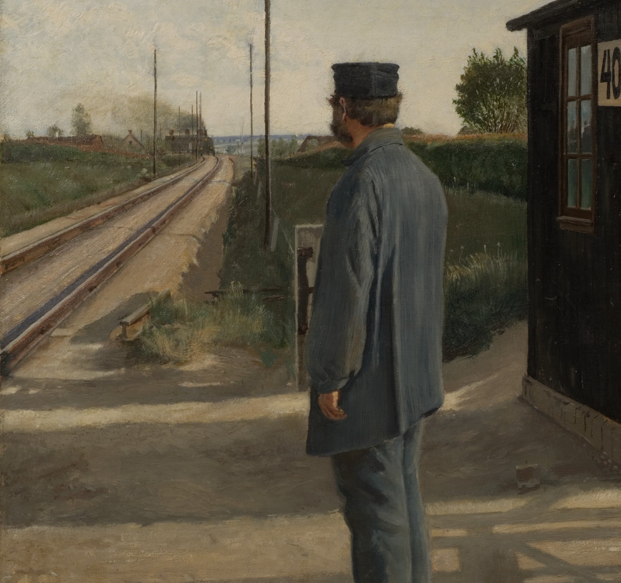 Laurits Andersen Ring Fine Art Print, The Lineman