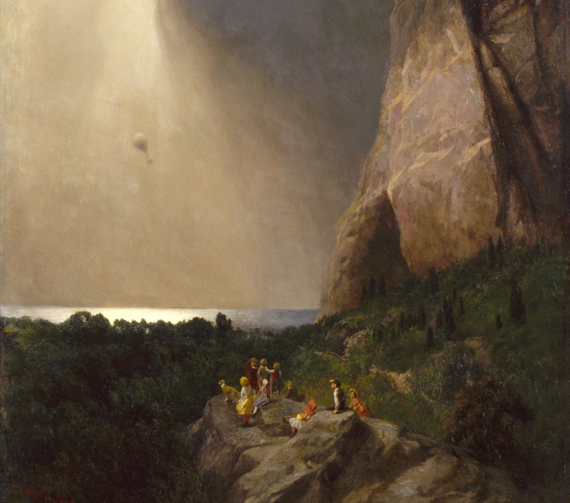 The Lost Balloon, William Holbrook Beard Fine Art Print