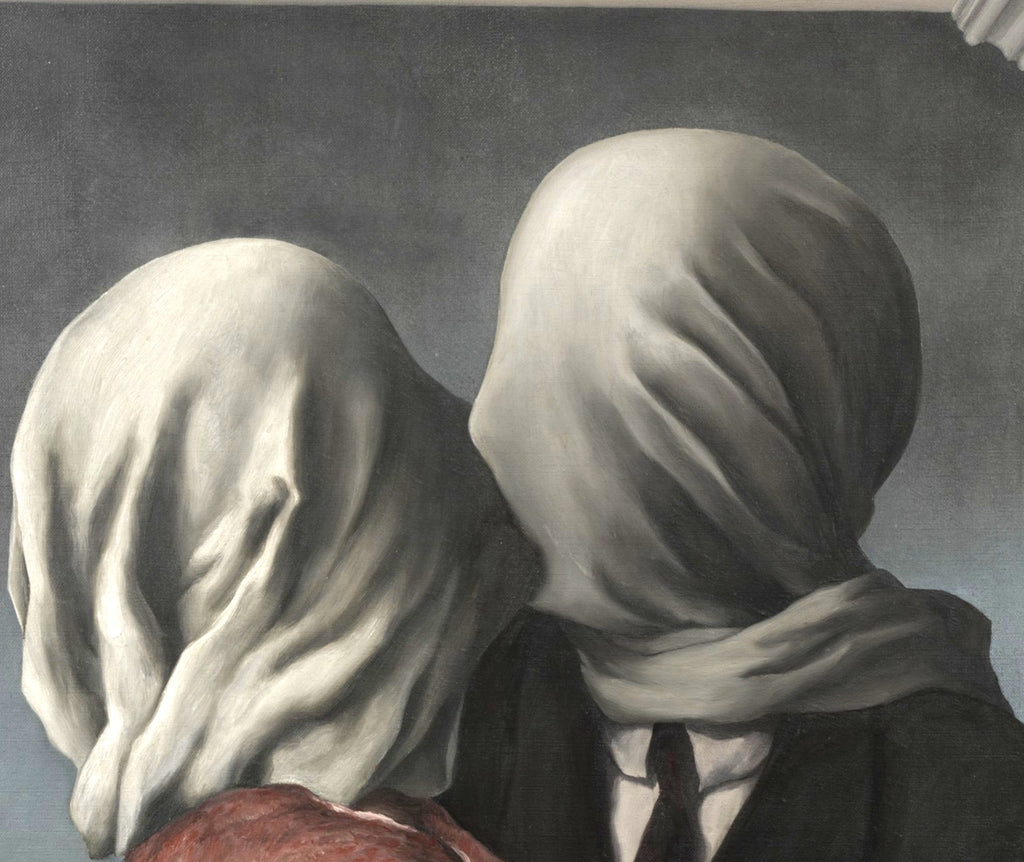 Rene Magritte Fine Art Print : The Lovers II