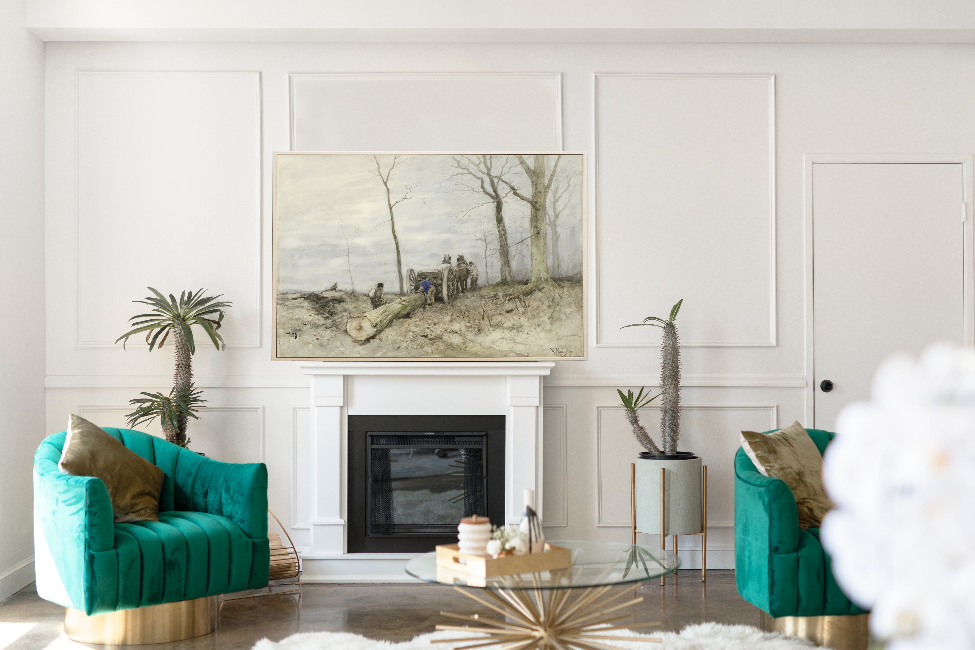 The Malllejan, Anton Mauve Fine Art Print