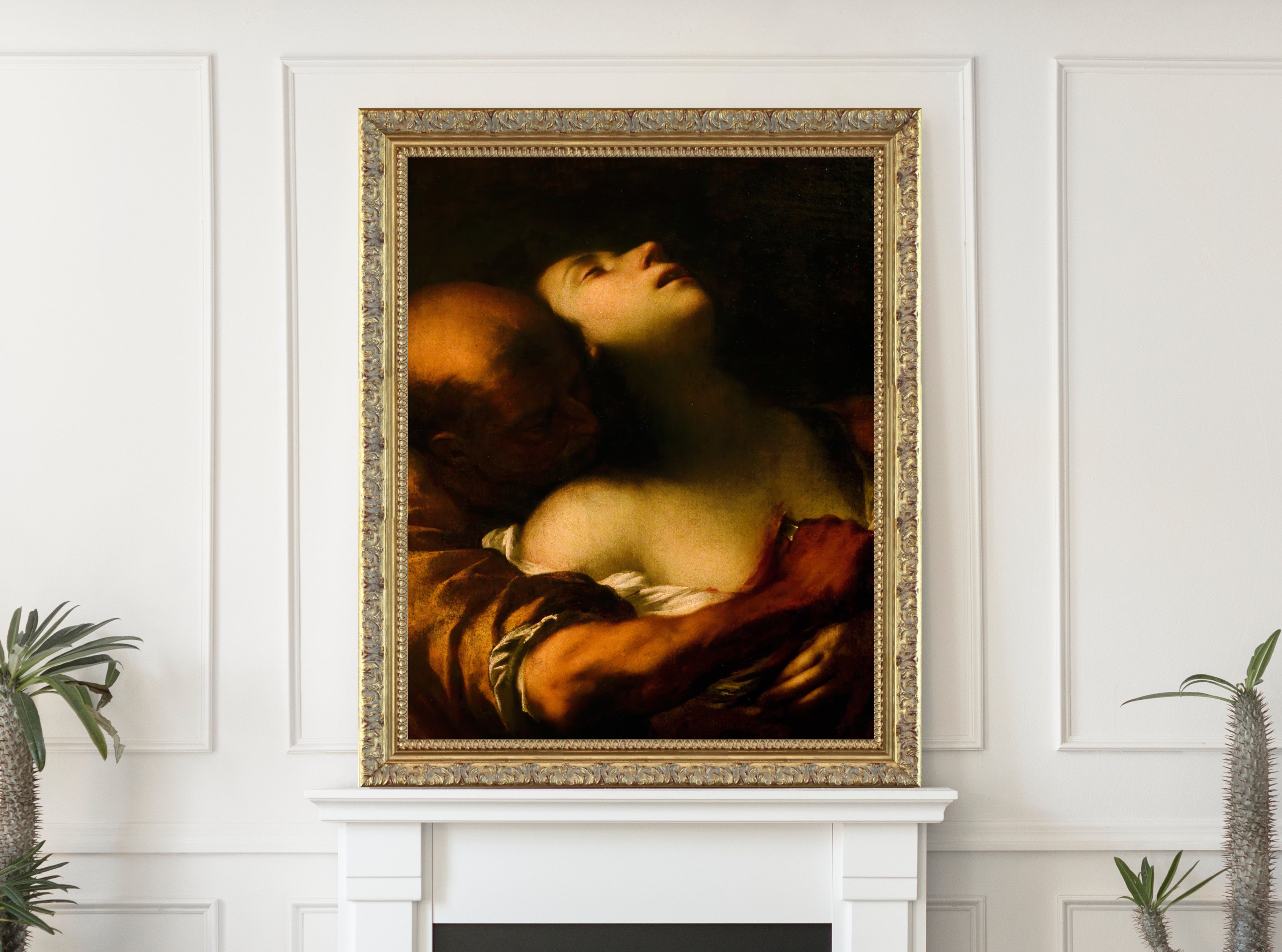The Martyrdom of Saint Agnes, Francesco Cairo