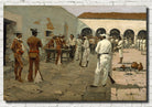 Frederic Remington, Fine Art Print : The Mier Expedition- The Drawing of the Black Bean
