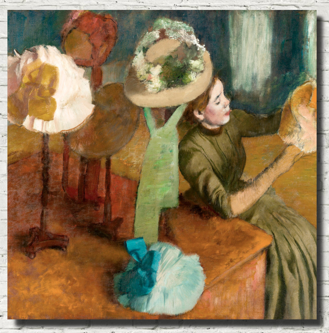 Edgar Degas, French Fine Art Print :  The Millinery Shop