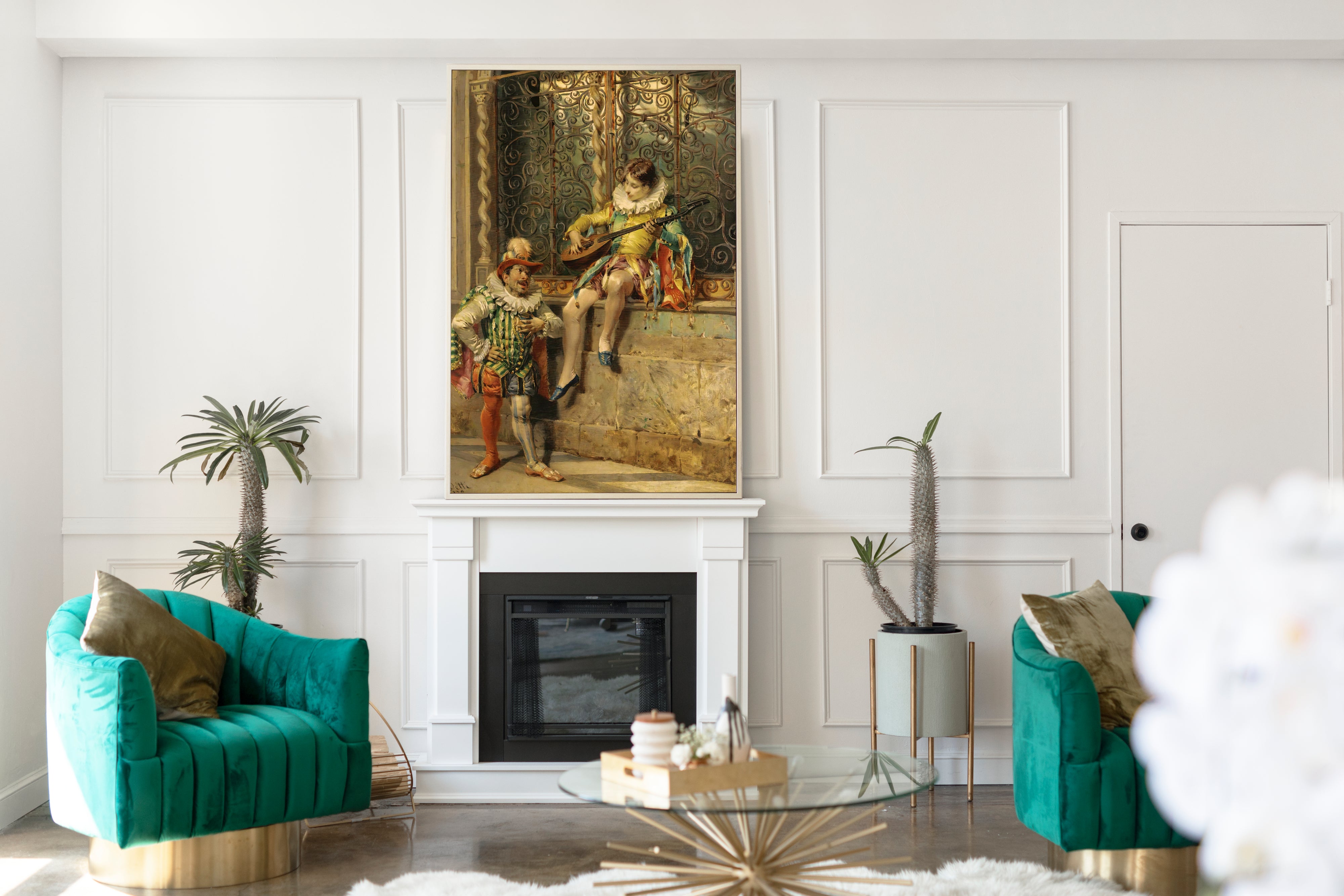 The Musicians, Cesare Agostino Detti Fine Art Print