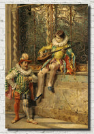 The Musicians, Cesare Agostino Detti Fine Art Print