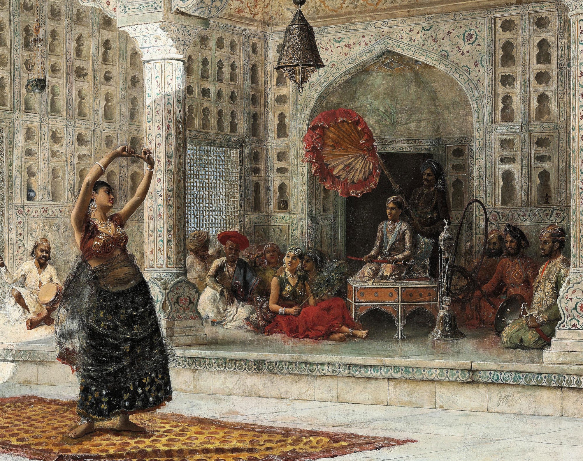 Edwin Lord Weeks Fine Art Print, The Nautch