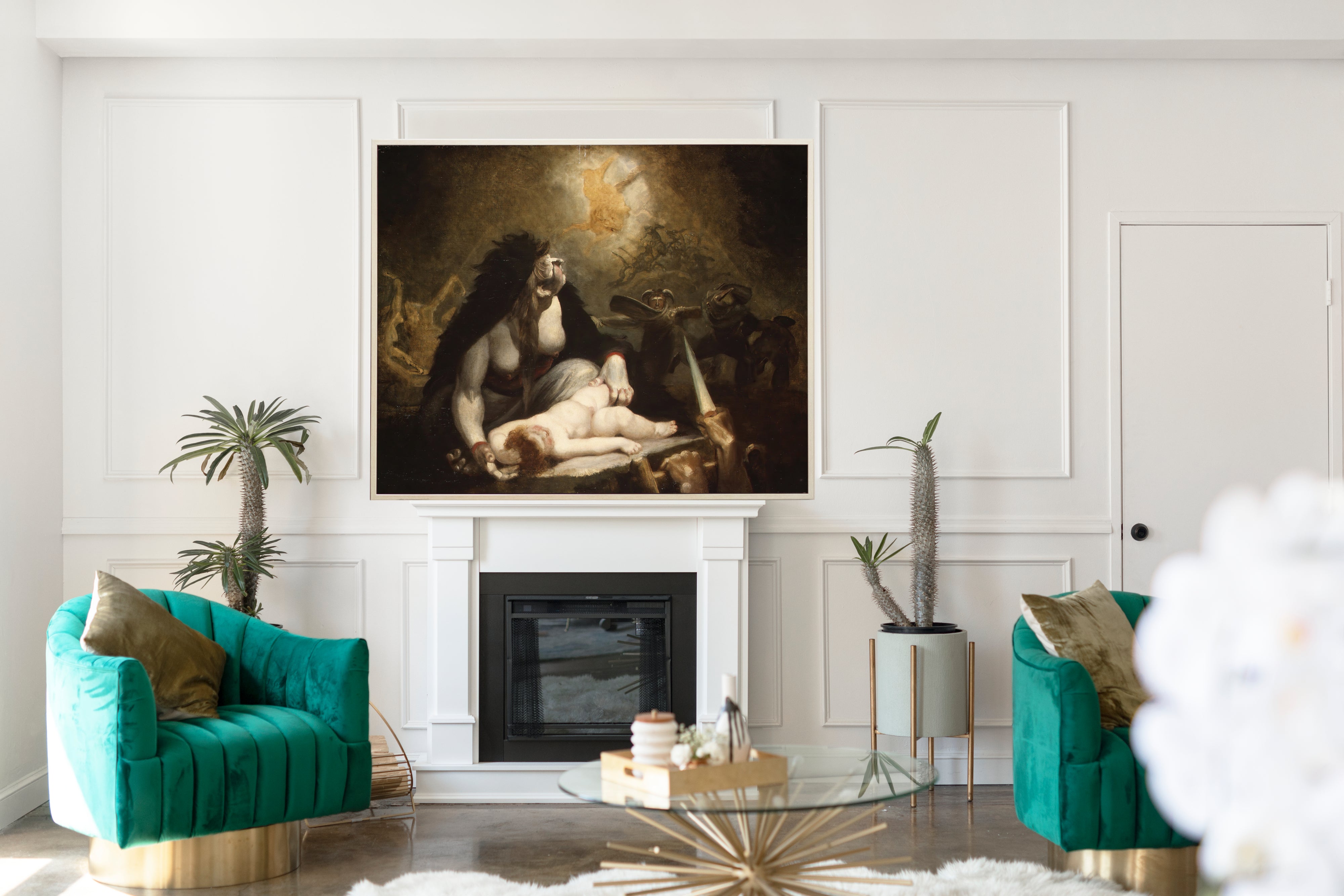 The Night-Hag Visiting Lapland Witches, Henry Fuseli Fine Art Print