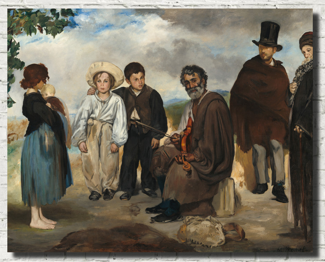 Édouard Manet, French Impressionist Fine Art Print : The Old Musician
