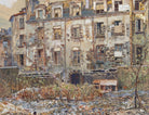 Frederic Anatole Houbron Fine Art Print, The Old Saint-André cemetery, 13 rue Suger. 6th district