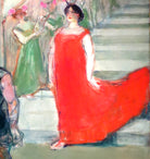 Henri de Toulouse-Lautrec Fine Art Print, The Opera Messelina at Bordeaux