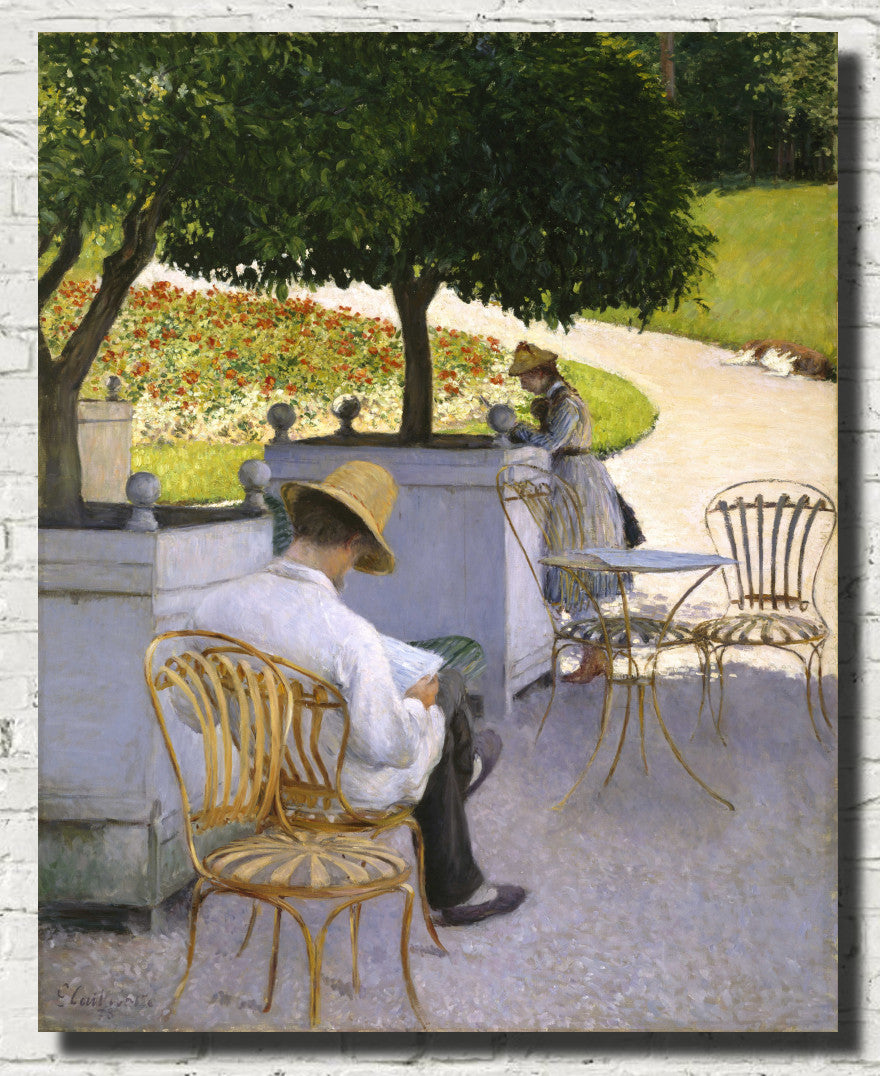 Gustave Caillebotte Fine Art Print : The Orange Trees