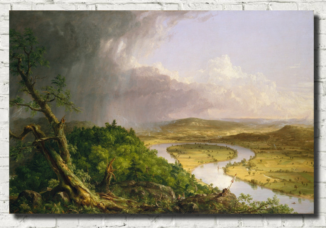 Thomas Cole Fine Art, The Oxbow (The Connecticut River near Northampton)