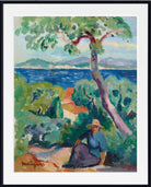 Henri Manguin, The Path behind the Oustalet, Saint-Tropez