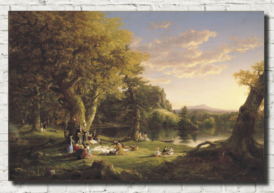 Thomas Cole Fine Art, The Pic-Nic