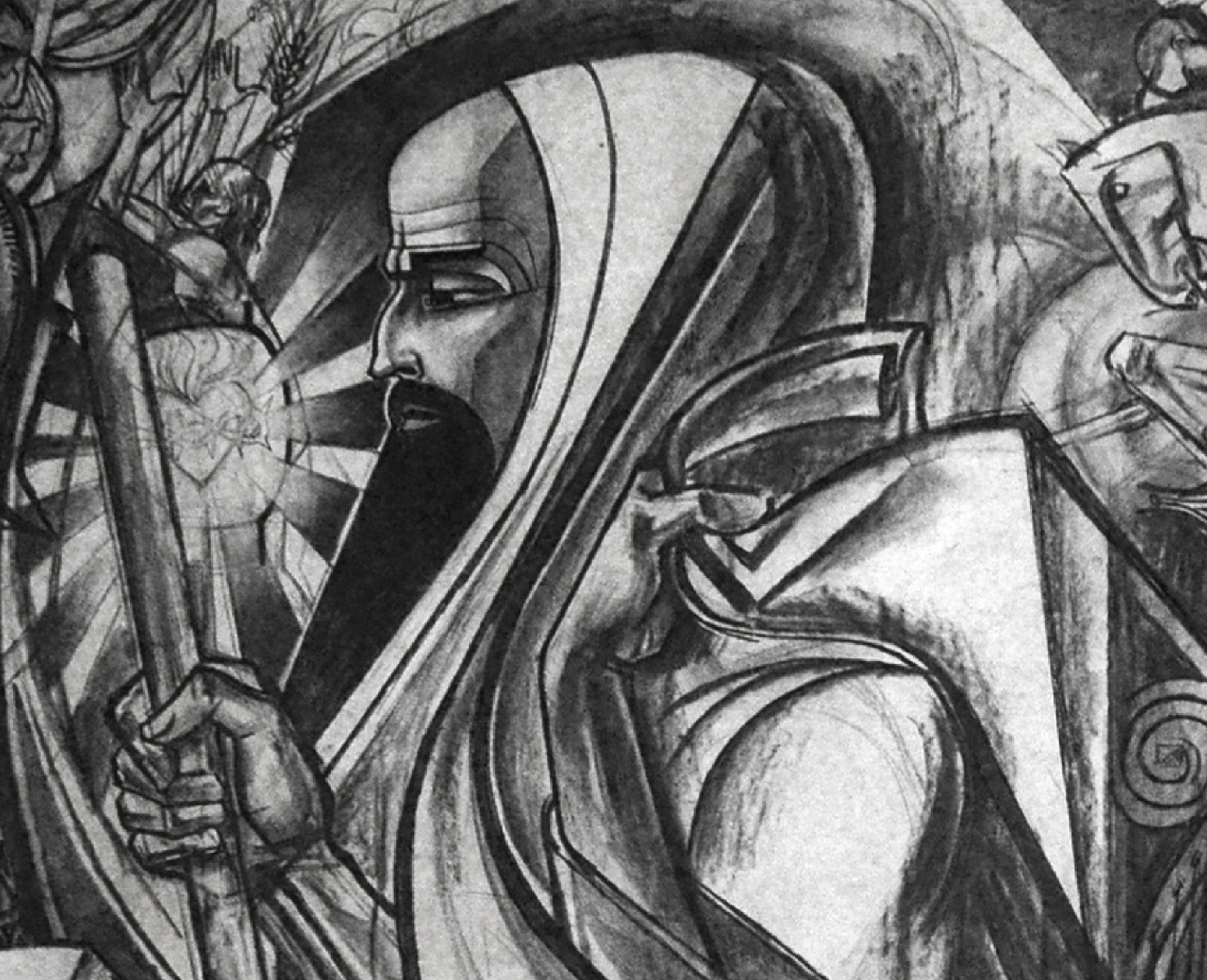 Jan Toorop Fine Art Print, The Pilgrim