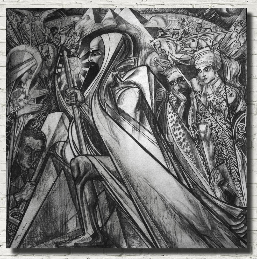 Jan Toorop Fine Art Print, The Pilgrim