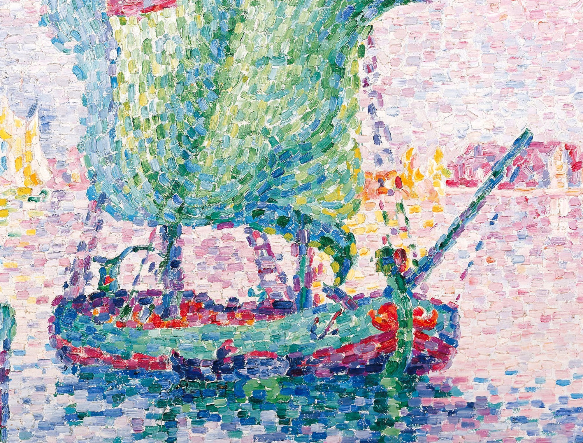 Paul Signac Fine Art Print, The Pink Cloud