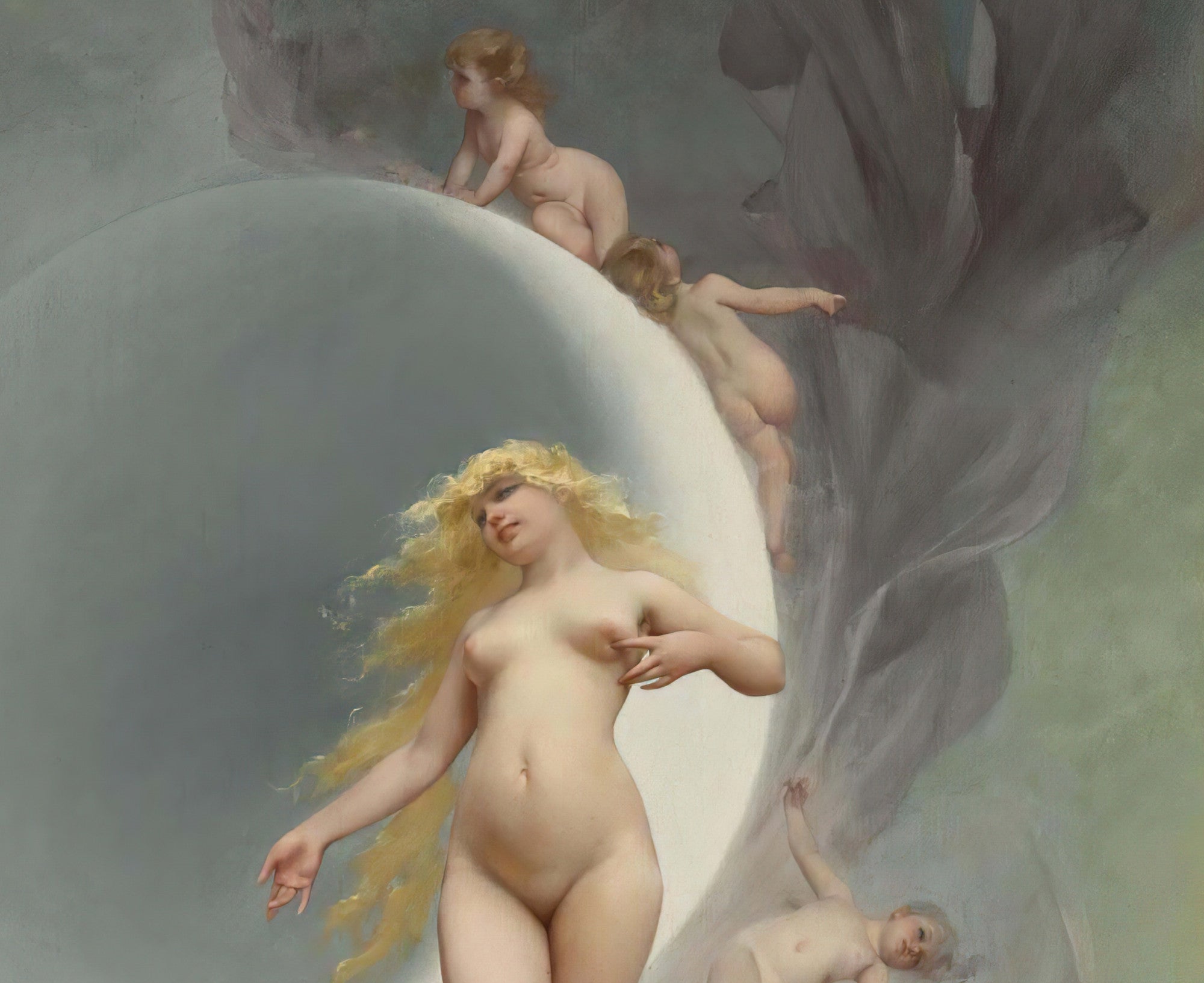 The Planet Venus, Luis Ricardo Falero Fine Art Print