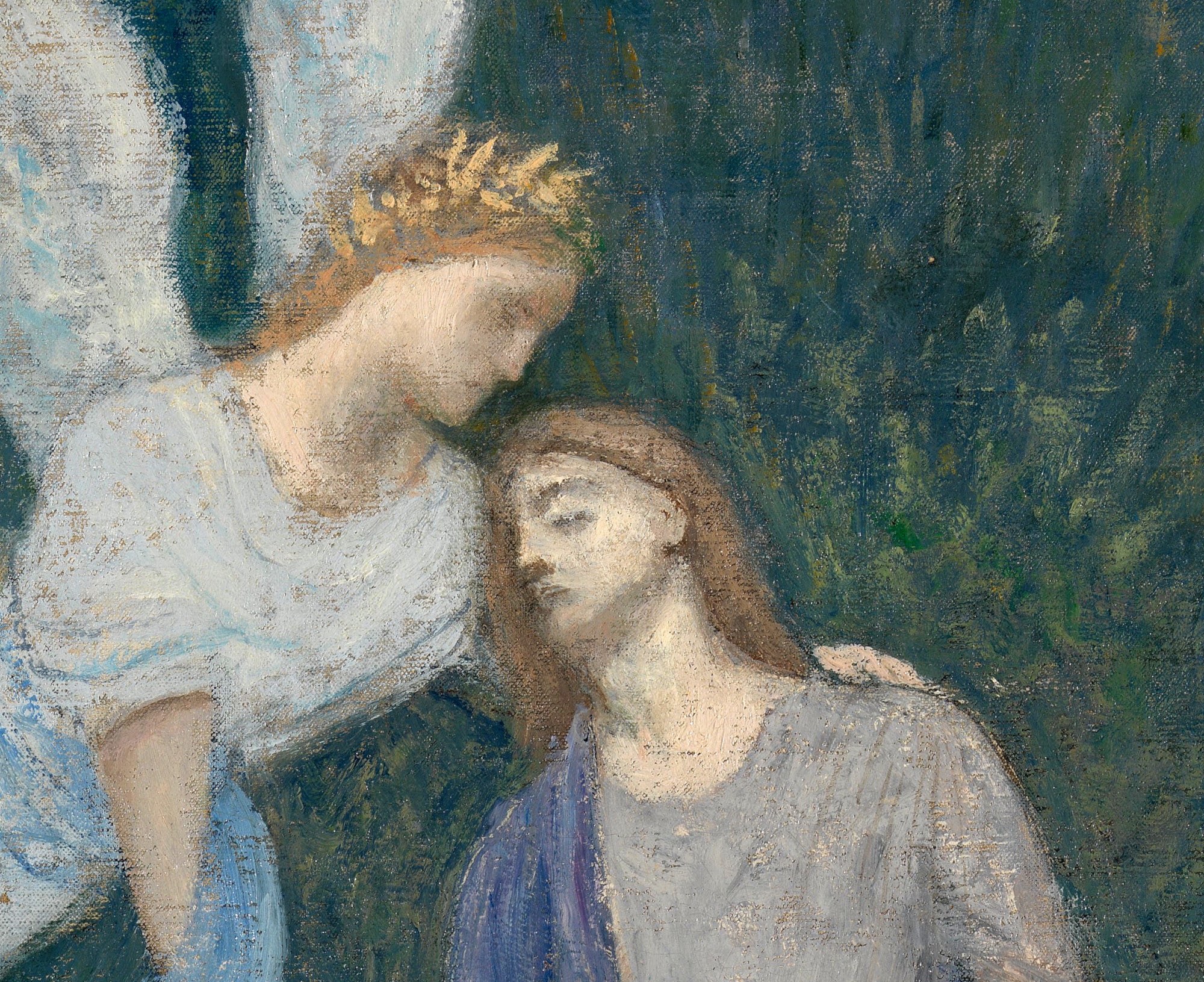 Pierre Puvis de Chavannes Fine Art print, The Poet