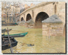 The Pont Marie, Paris, Frits Thaulow Fine Art Print