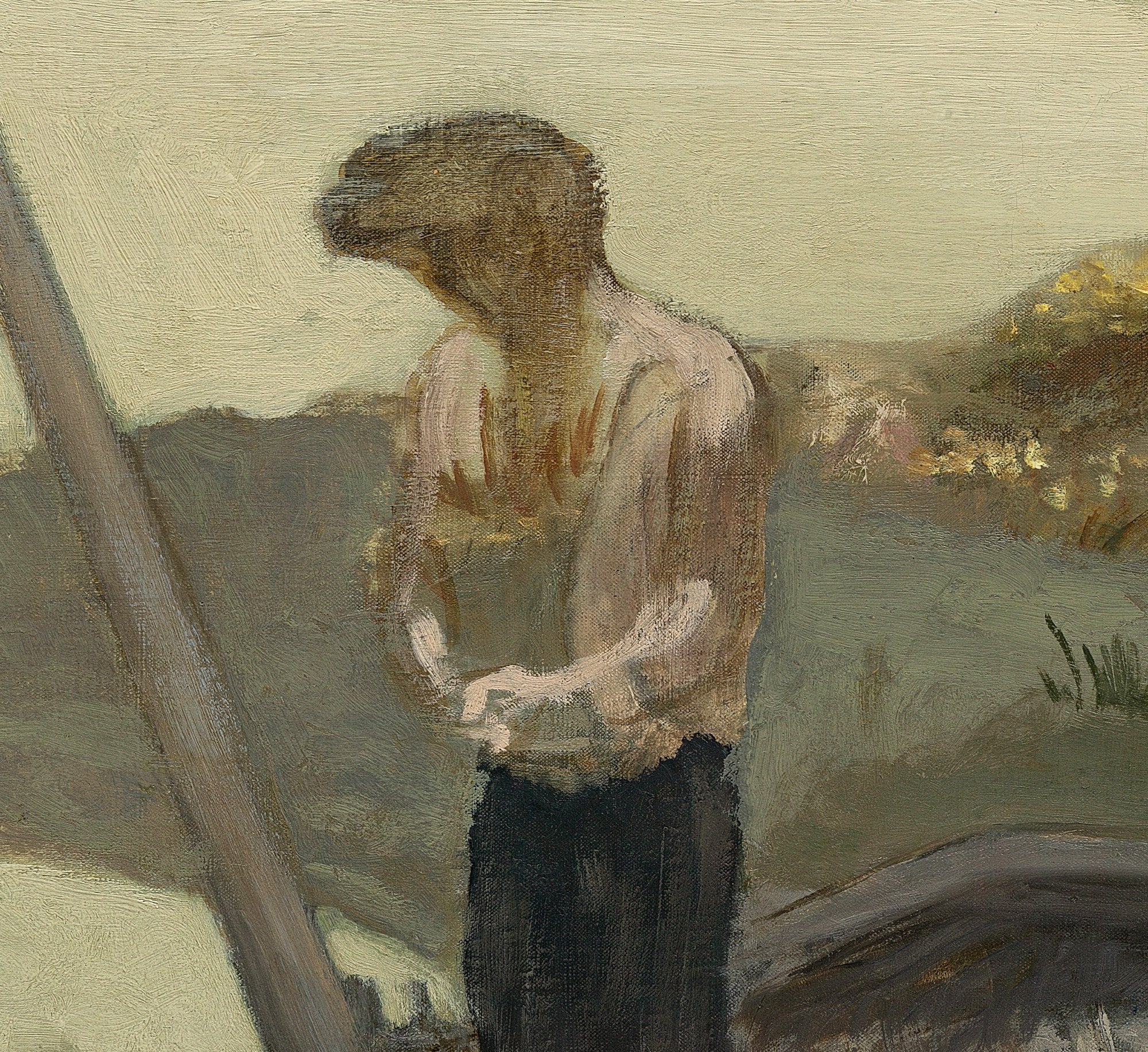Pierre Puvis de Chavannes Fine Art print, The Poor Fisherman