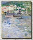 Berthe Morisot, French Fine Art Print : The Port of Nice