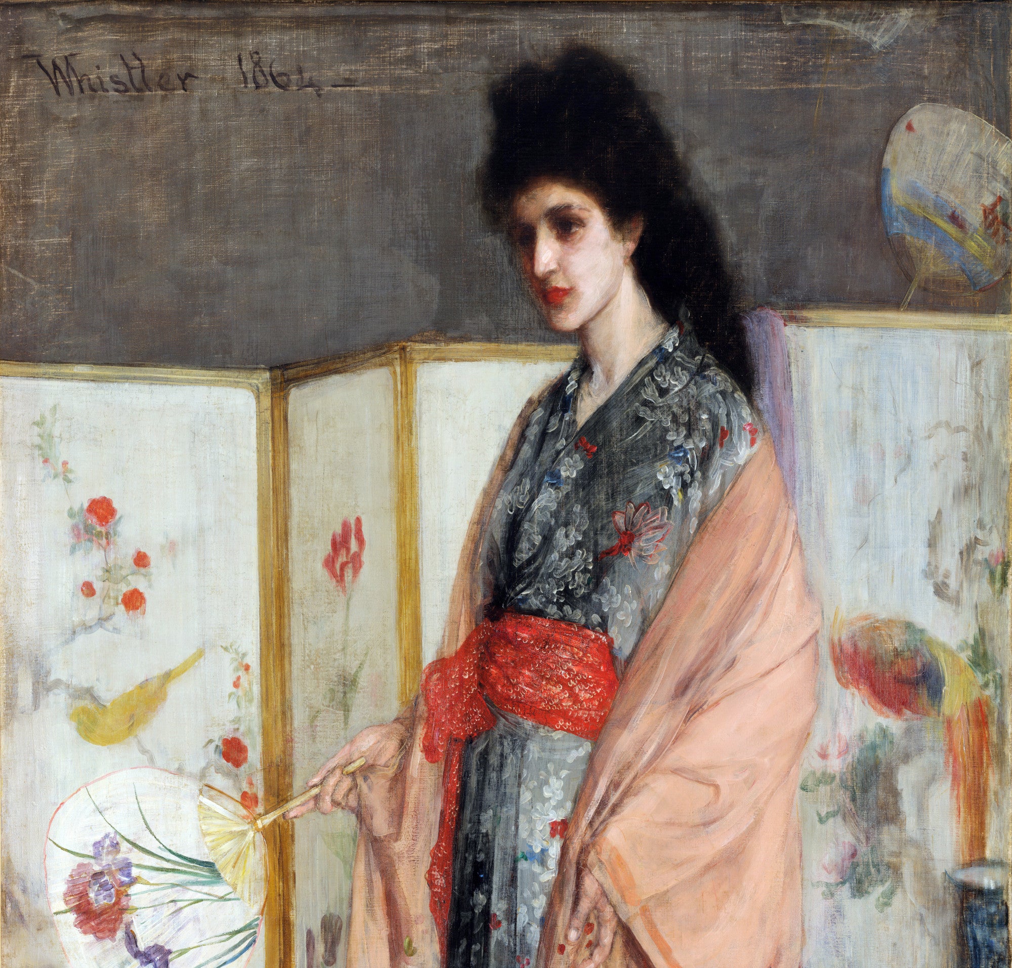 James Whistler Fine Art Print, The Princess from the Land of Porcelain