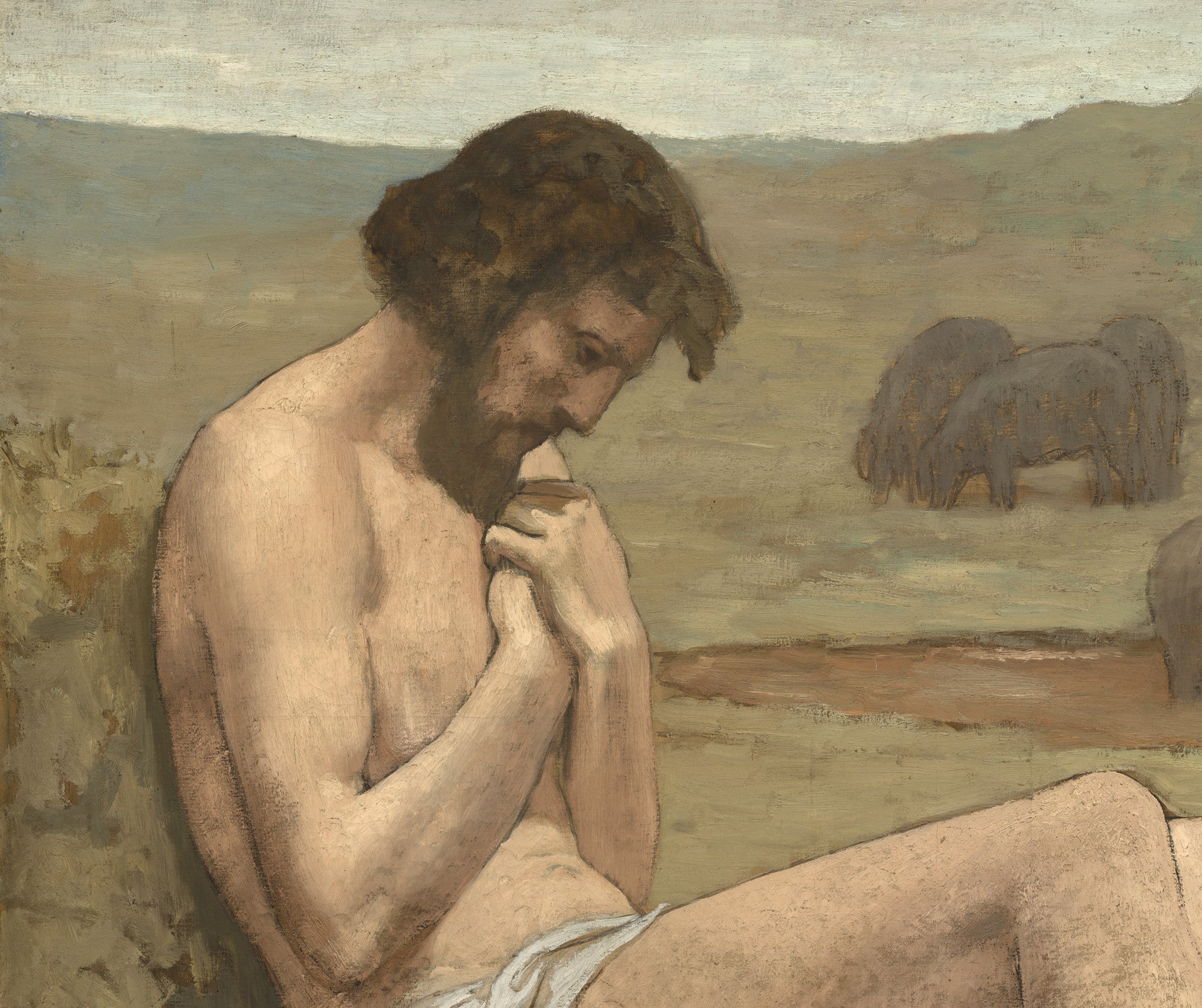 Pierre Puvis de Chavannes Fine Art print, The Prodigal Son