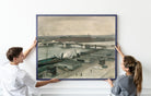 The Quays at Rouen, Albert Marquet, French Industrial Landscape