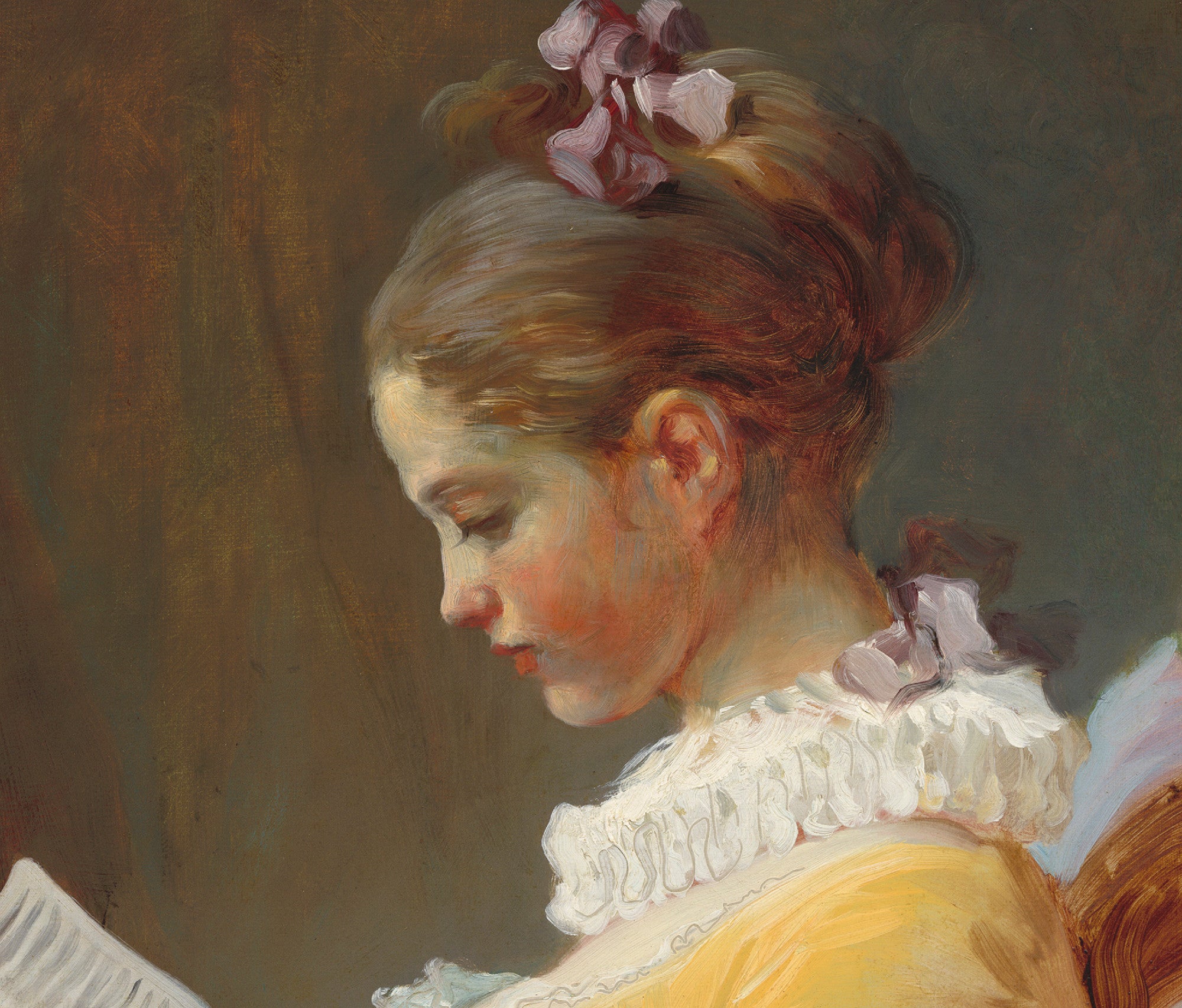 Jean-Honoré Fragonard Fine Art Print, The Reader