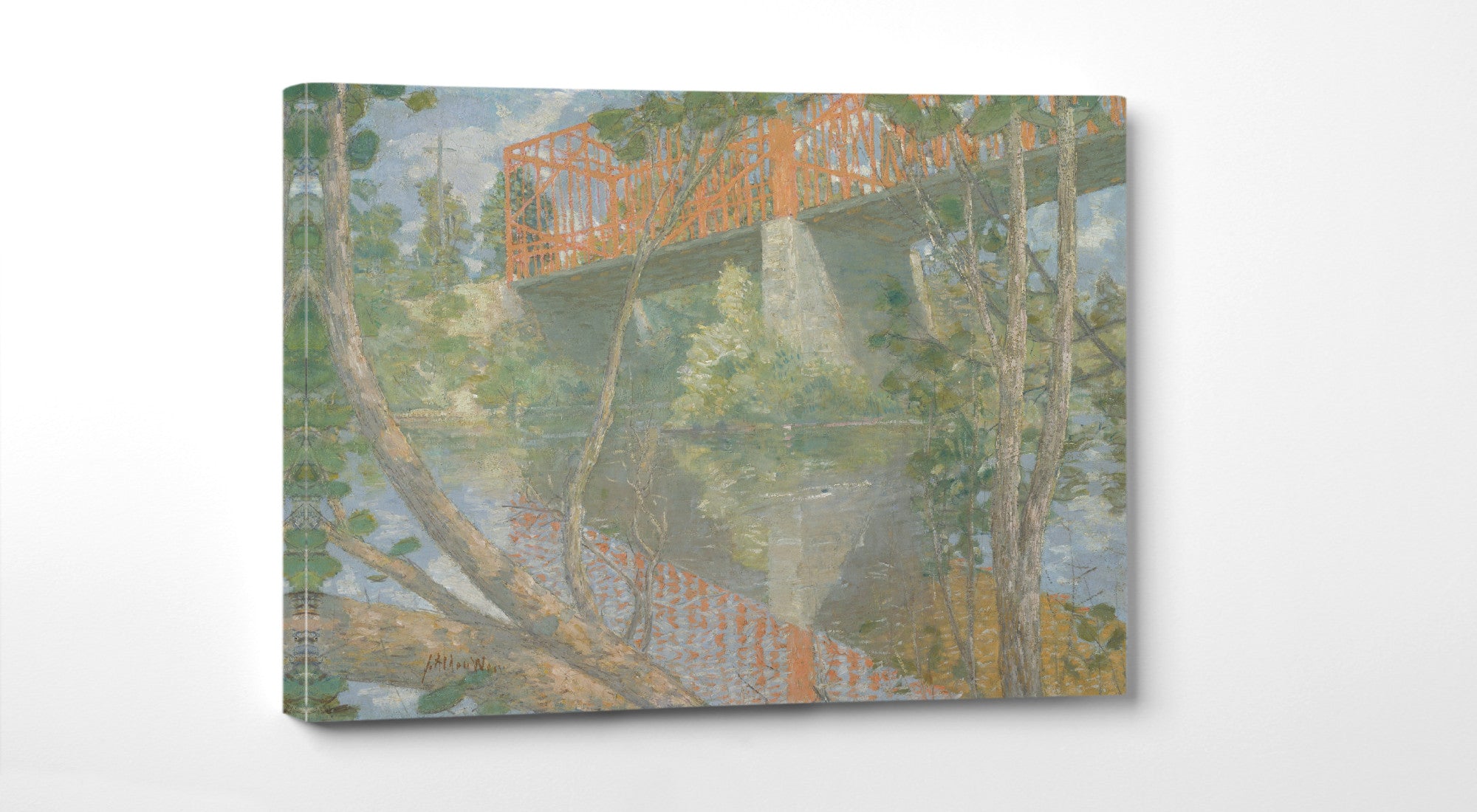 J. Alden Weir, The Red Bridge