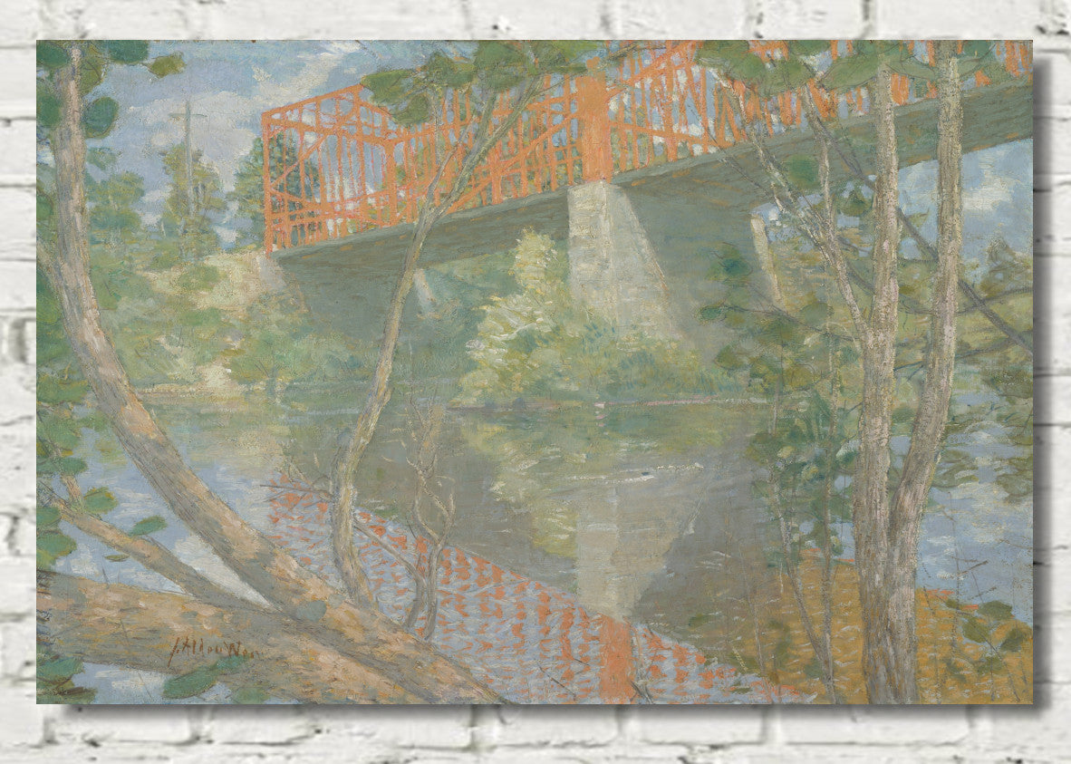 J. Alden Weir, The Red Bridge