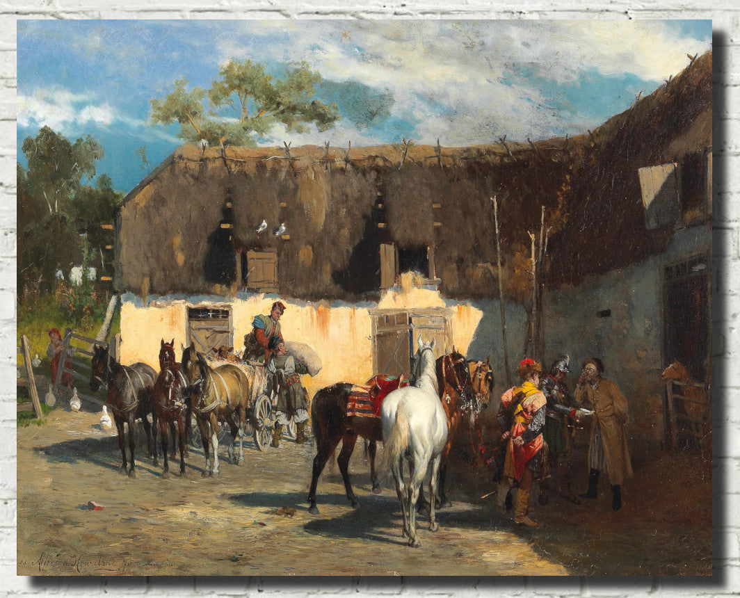 Alfred Kowalski Fine Art Print, The Requisition