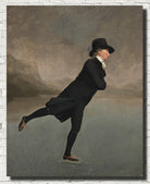 Henry Raeburn Fine Art Print, The Reverend Robert Walker Skating on Duddingston Loch (The Skating Minister)