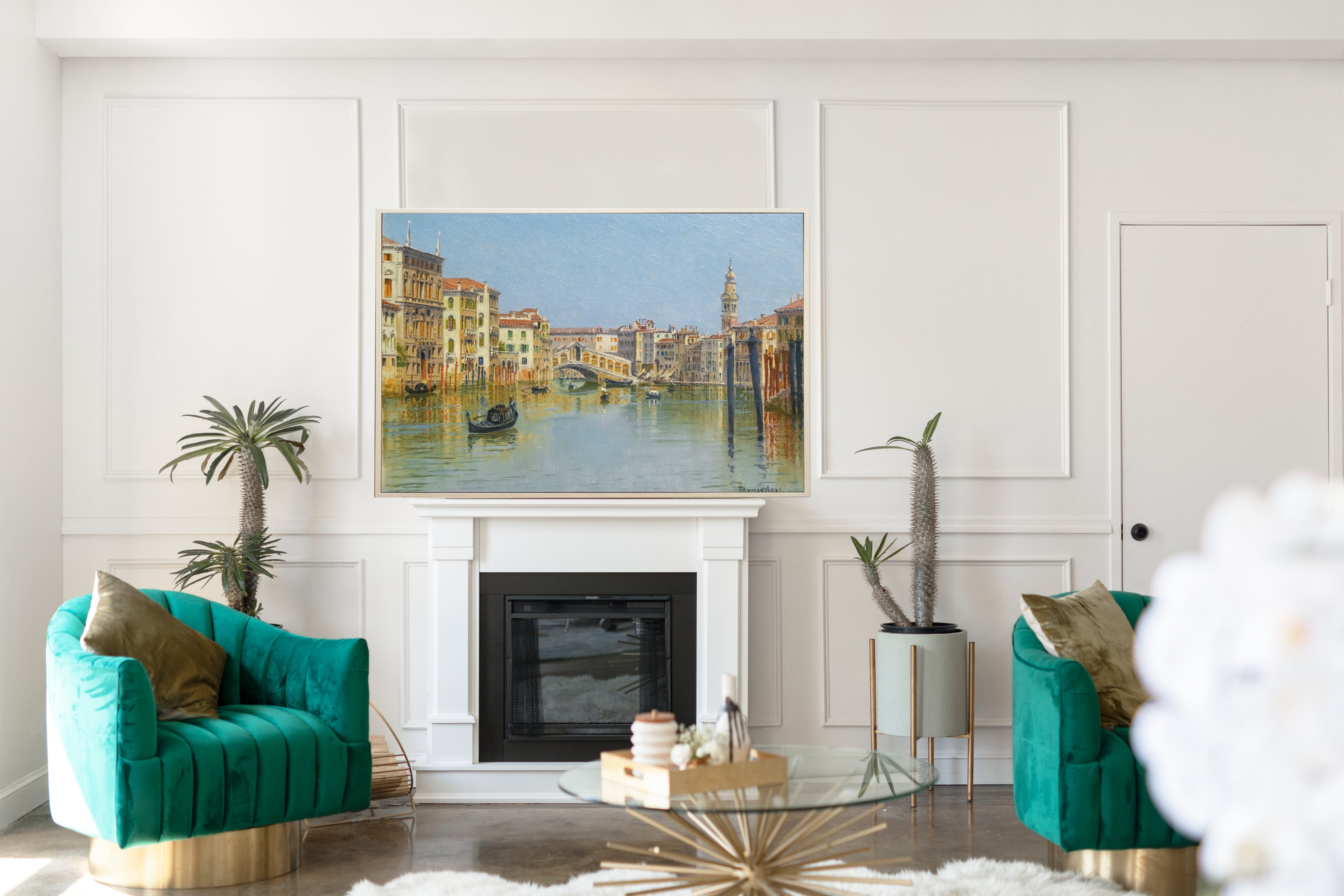 The Rialto Bridge, Venice, Antonietta Brandeis Fine Art Print