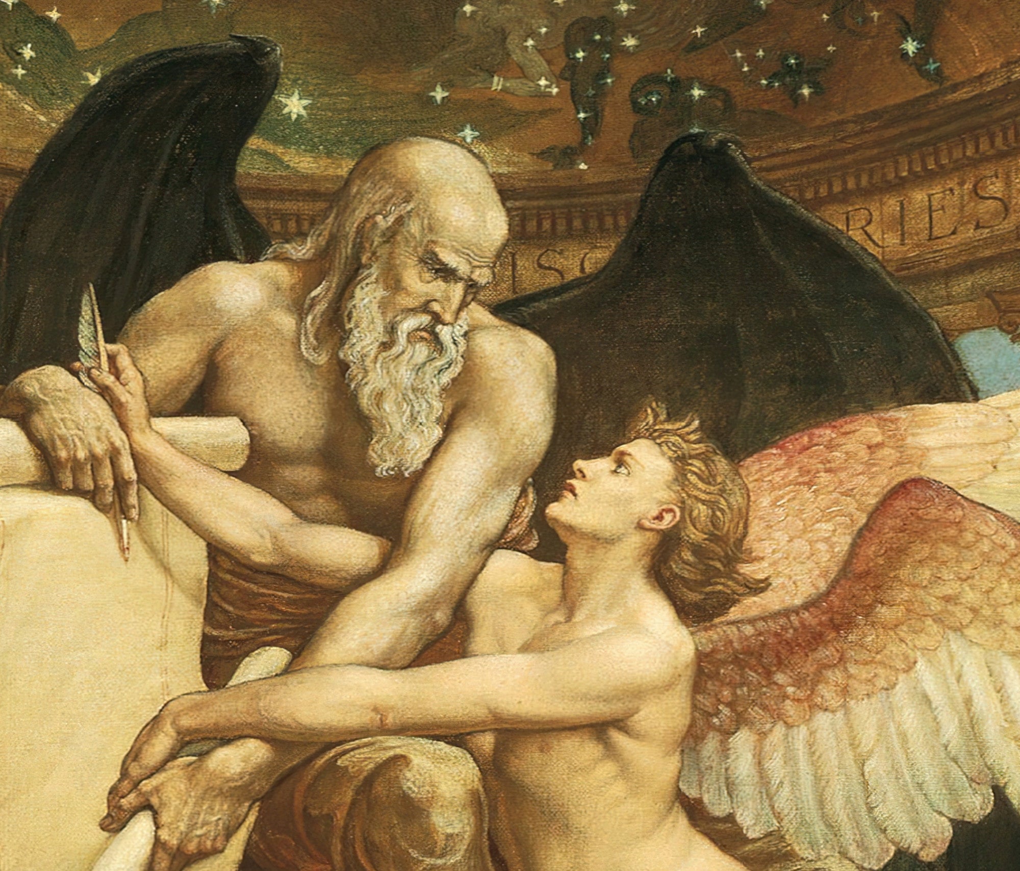 The Roll of Fate, Walter Crane Fine Art Print