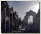 The Ruins of Holyrood Chapel, Louis Daguerre Fine Art Print