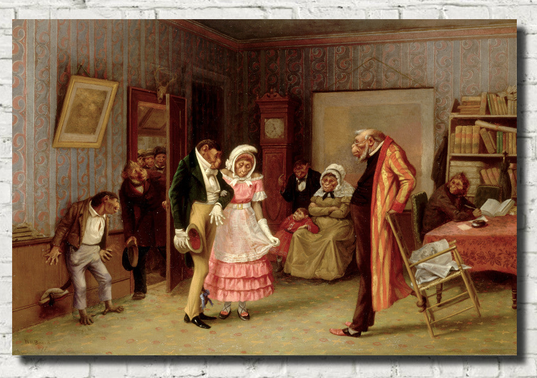 The Runaway Match, William Holbrook Beard Fine Art Print