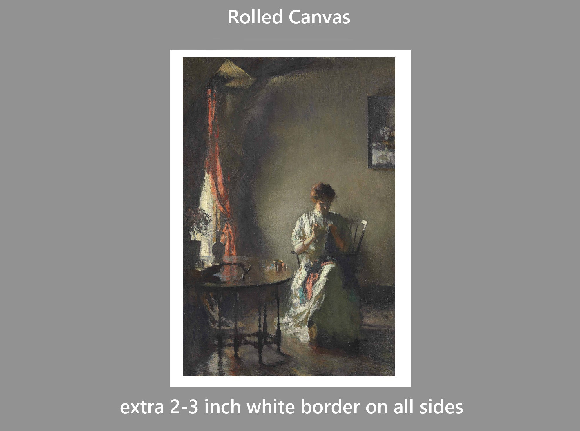 The Seamstress, Frank Weston Benson