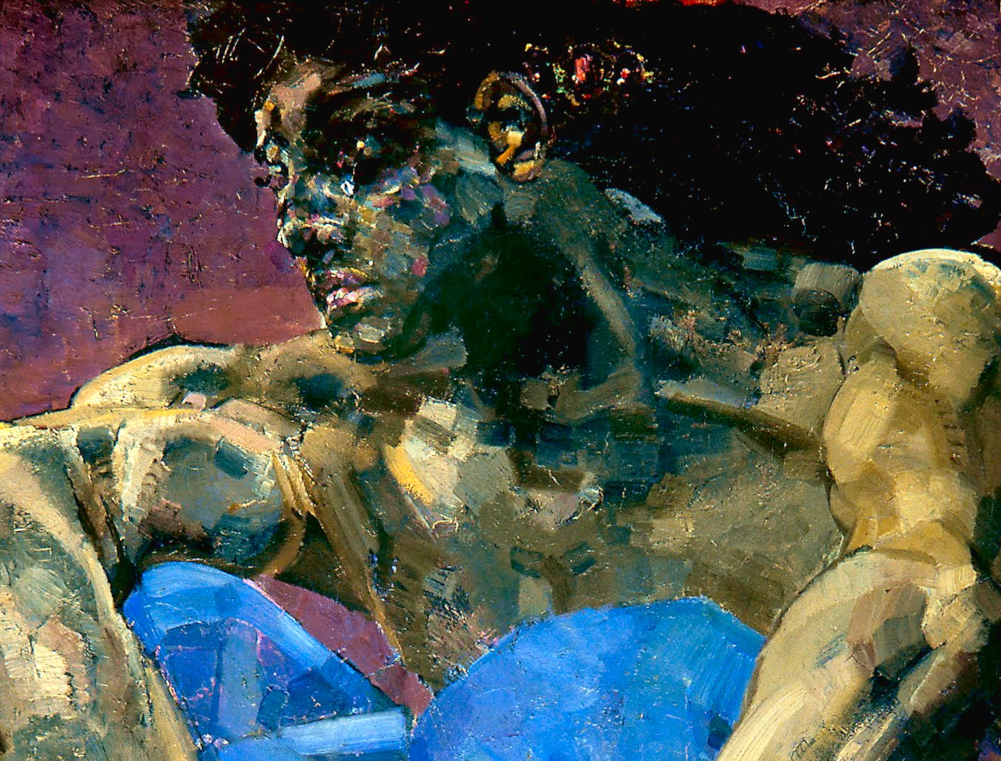 Mikhail Vrubel Fine Art Print : The Seated Demon
