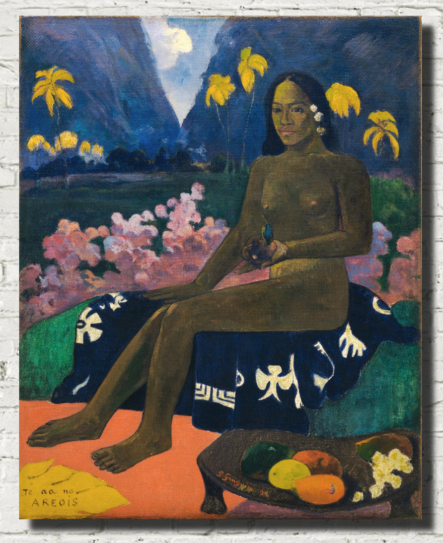 Paul Gauguin Fine Art Print : The Seed of the Areoi