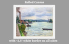 The Seine (around Rouen), Albert Marquet, French River Landscape