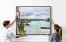 The Seine (around Rouen), Albert Marquet, French River Landscape