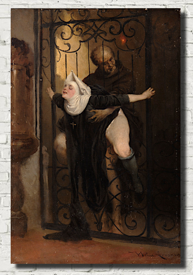 Heinrich Lossow Fine Art Print, Sin
