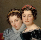 Jacques-Louis David Fine Art Print : The Sisters Zénaïde and Charlotte Bonaparte
