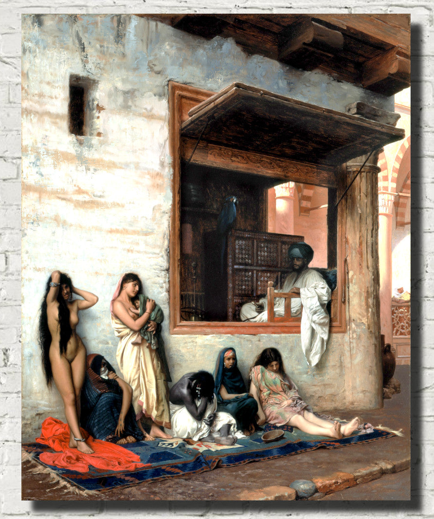 Jean-Léon Gérôme Fine Art Print : The Slave Market